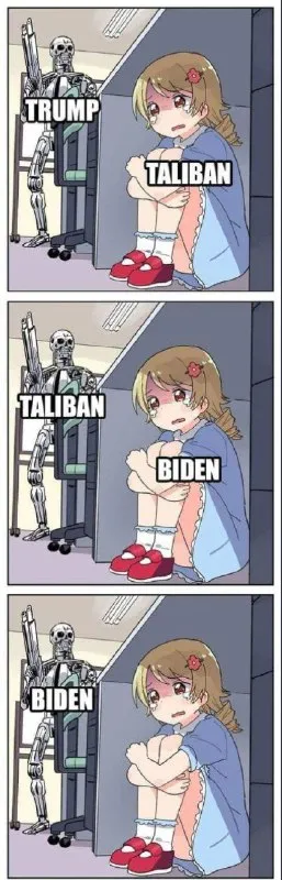 Trump Taliban Biden Loop