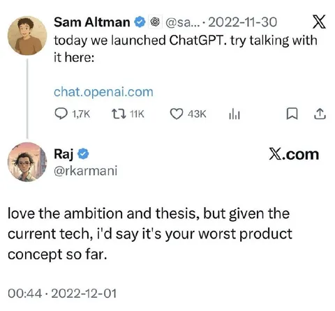ChatGPT Launch Gets Roasted