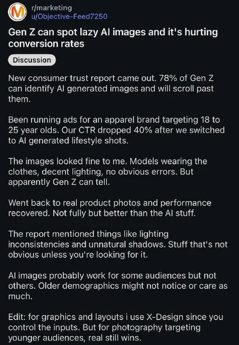Gen Z Can Spot Lazy AI Images