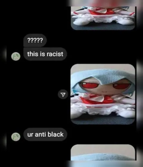 This Is Racist Reaction Chat