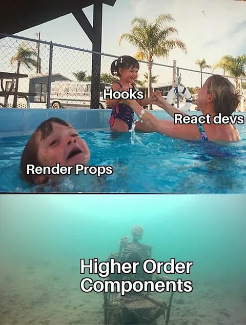 Higher Order Components Drowning