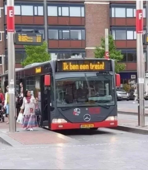 Ik ben een trein