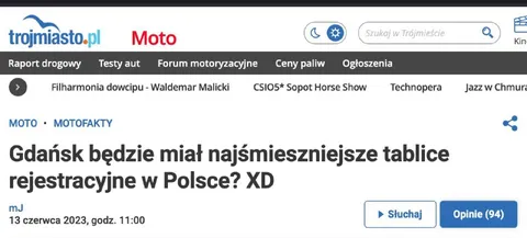 Najśmieszniejsze tablice w Gdańsku