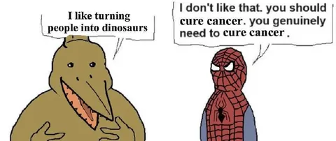 Turning People Into Dinosaurs