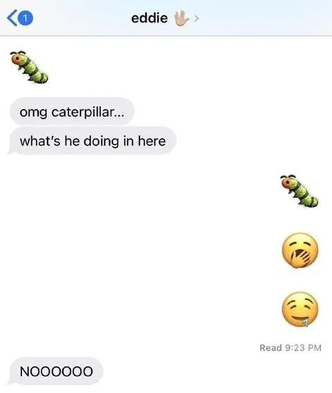 Caterpillar Intruder Panic