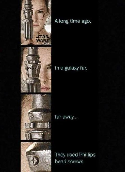 They Used Phillips Head Screws