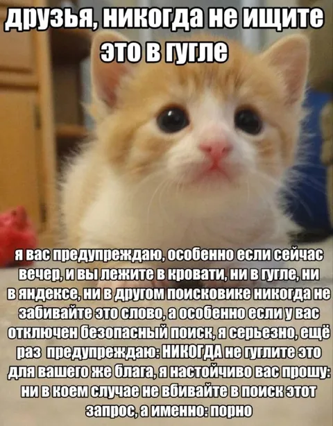 Никогда не гуглите это слово