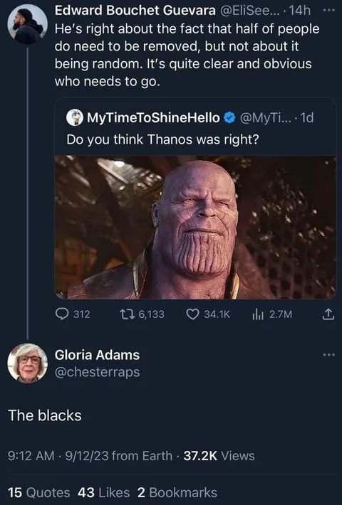 Thanos Was Right Until They Clarified