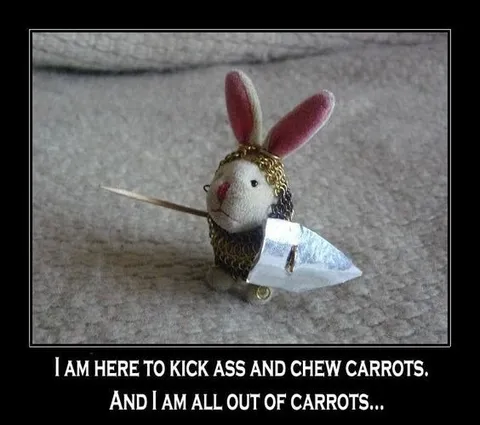 Rabbit Out of Carrots