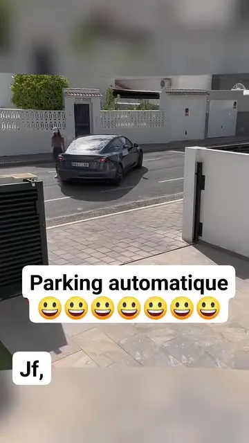 Parking automatique qui dérape