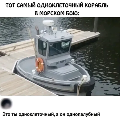 Одноклеточный и однопалубный