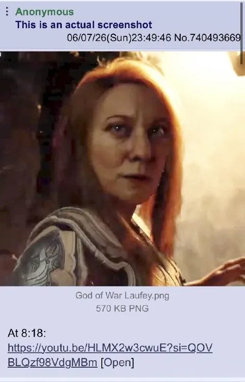 Laufey Face Scan Screenshot
