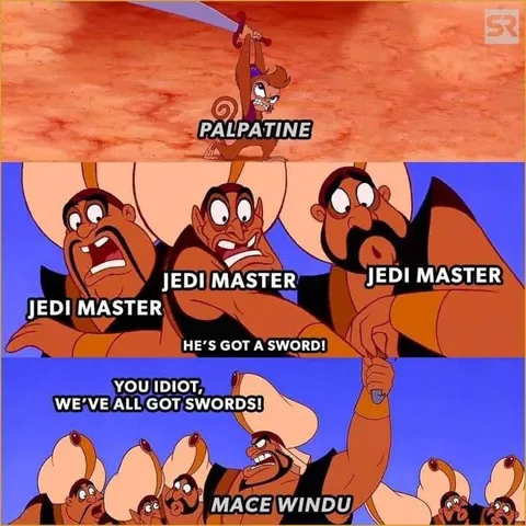 You Idiot, We’ve All Got Swords