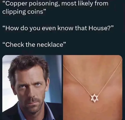 House Checks the Necklace