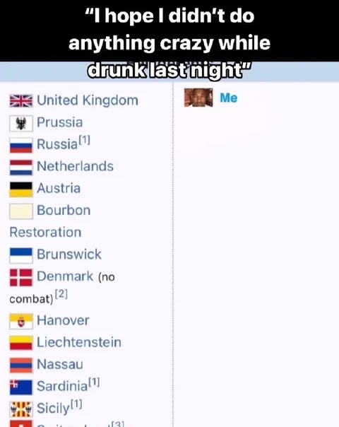 Drunk Last Night Conquests