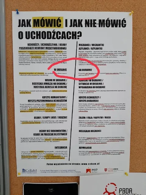 Jak mówić o uchodźcach