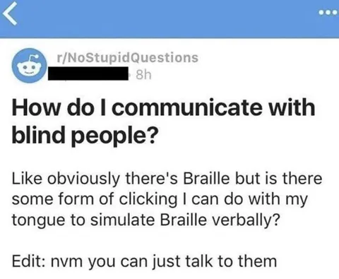 How Do I Communicate With Blind People