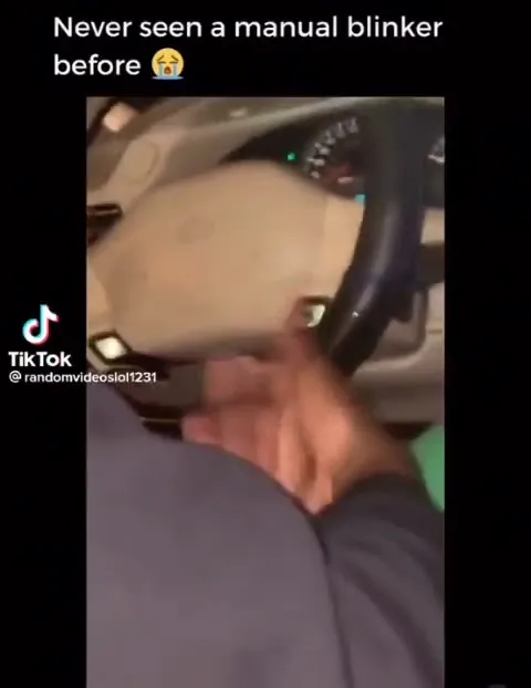 Never Seen a Manual Blinker