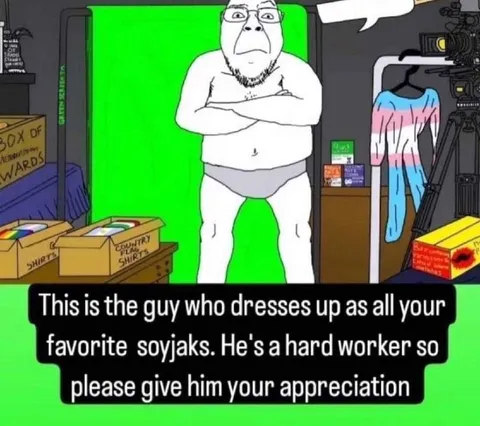 Guy Who Dresses as Soyjaks