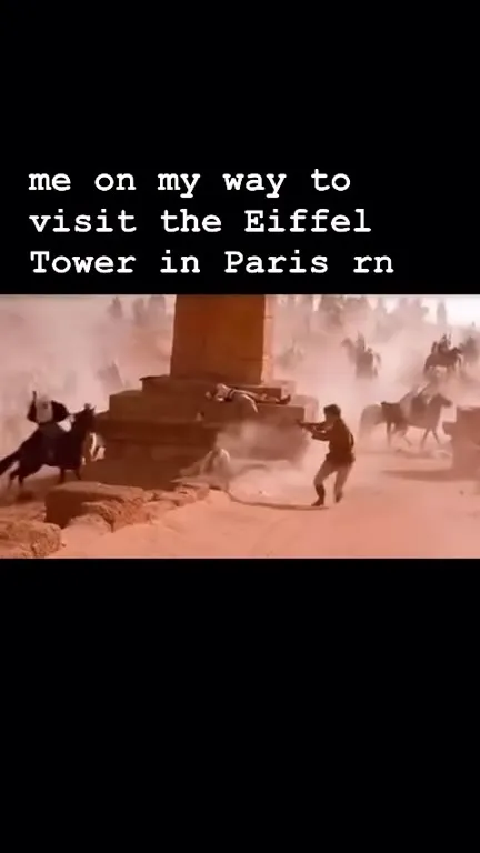 On the Way to the Eiffel Tower