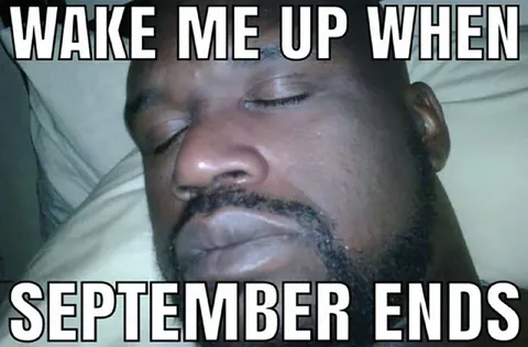 Wake Me Up When September Ends