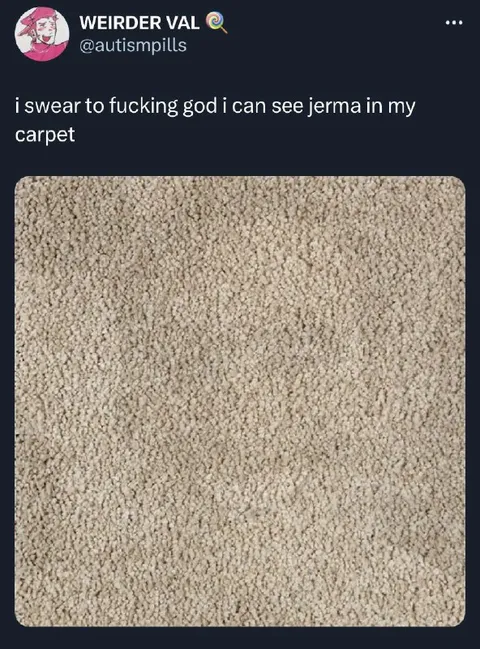 Can See Jermа in My Carpet