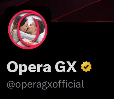 Opera GX Kissing Logo