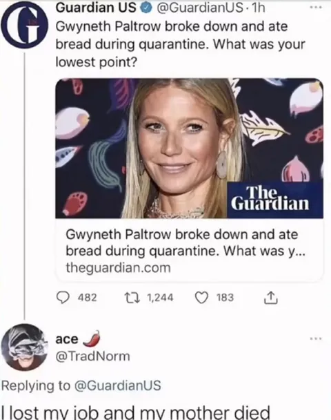 Gwyneth Paltrow Ate Bread