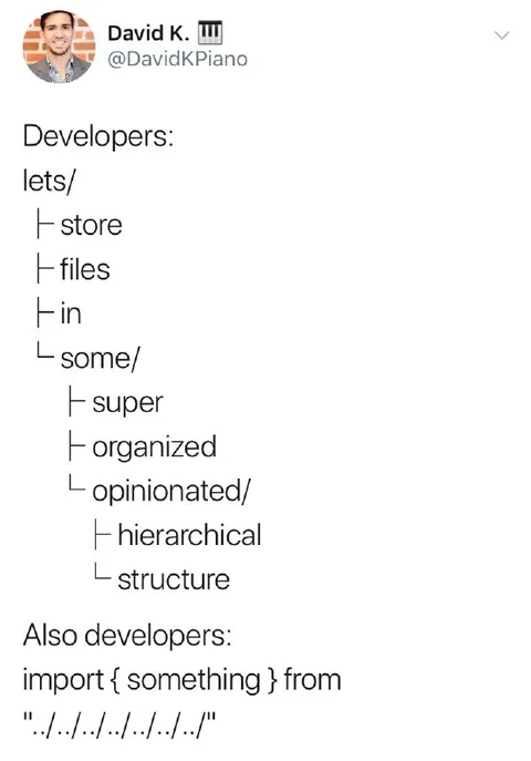 Developers and Relative Paths