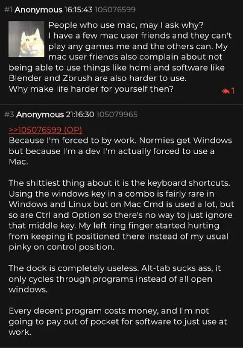 Forced to Use a Mac for Work