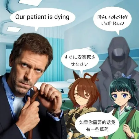 Multilingual Doctors Treat the Patient