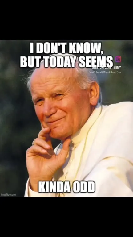 Pope Has a Good Day