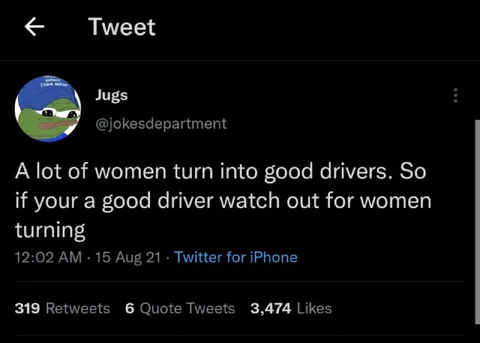 Women Turning Into Good Drivers