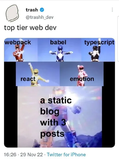 Top Tier Web Dev Stack