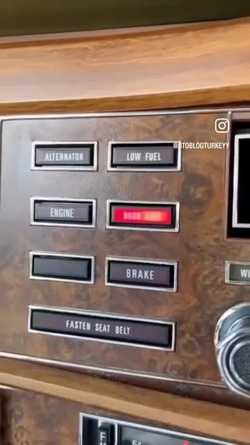 1975 Lincoln Continental keyifli sürüşü