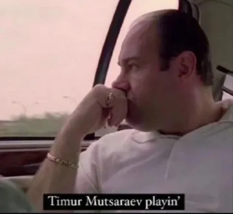 Tony Soprano Listening to Timur Mutsaraev
