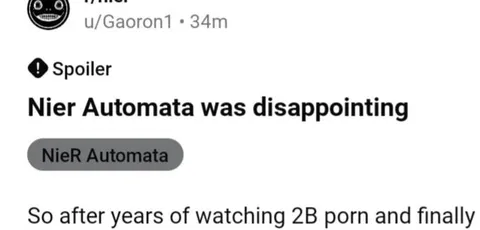 NieR Automata Was Disappointing