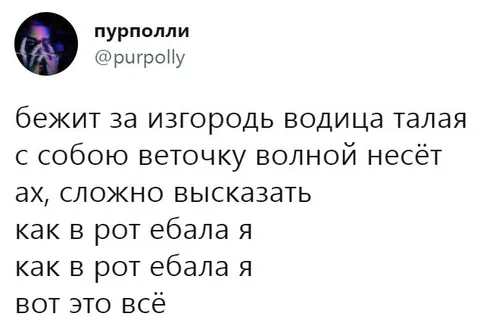 Бежит за изгородь водица талая