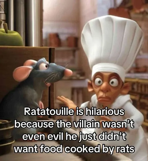 Ratatouille Villain Wasn't Evil