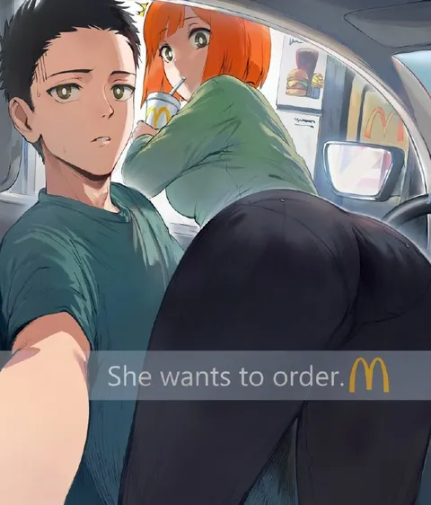 She Wants to Order McDonald's