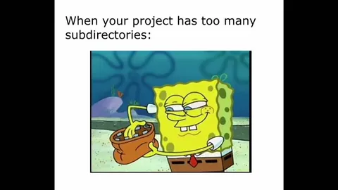 Too Many Project Subdirectories