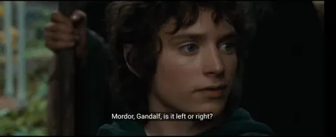 Mordor Is to the Left