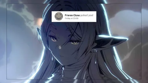 Frieren Clone Poked You