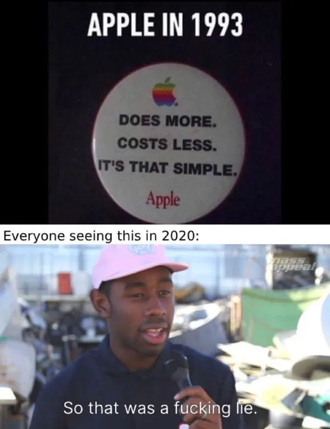 Apple Was a Fucking Lie