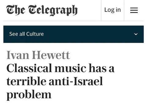 Classical Music’s Anti-Israel Problem