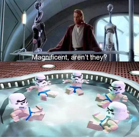 Magnificent Stormtrooper Pool Party