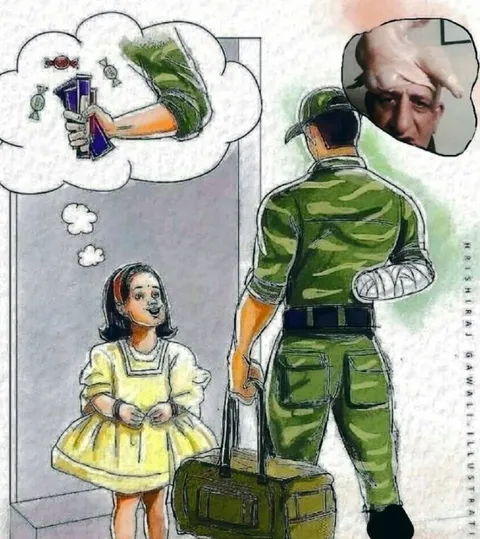 Солдат возвращается домой