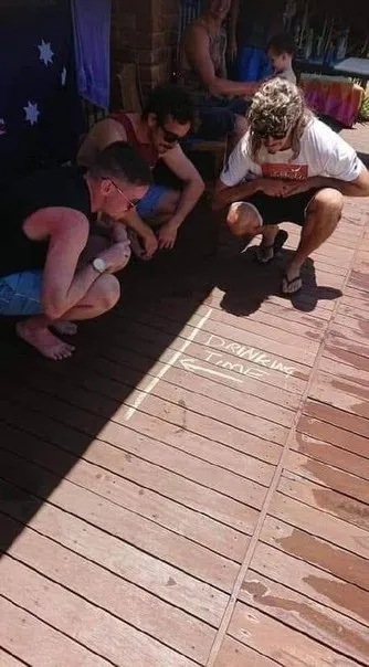 Drinking Chalk Mystery
