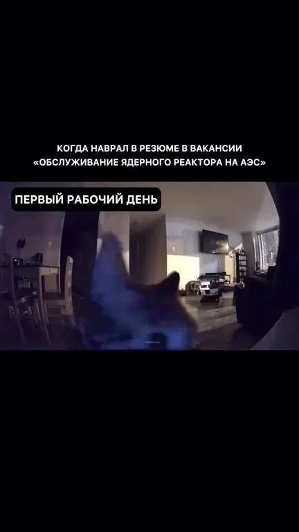 Первый рабочий день на АЭС