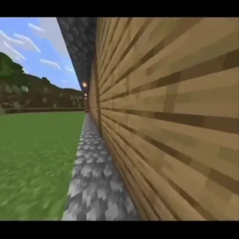 Экскурсия вокруг дома в Minecraft